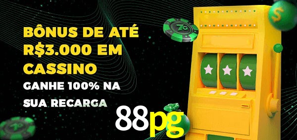 88pg melhor bônus de depósito