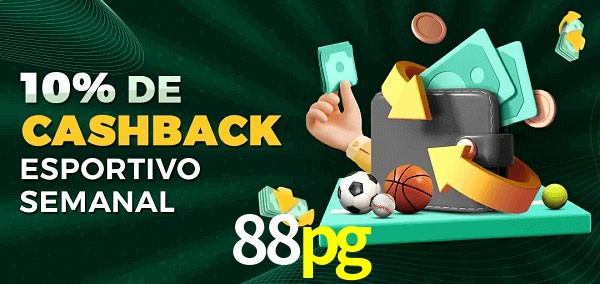 10% de bônus de cashback na 88pg